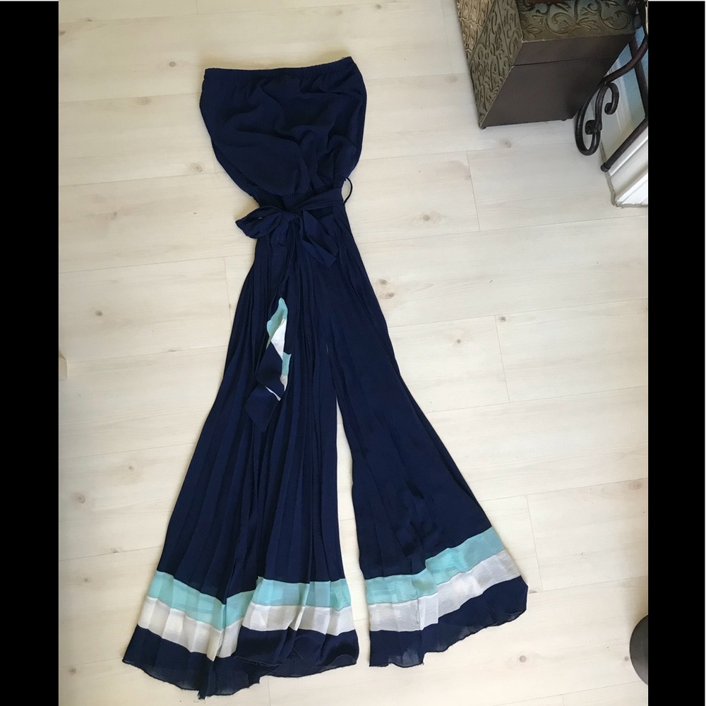 Navy Blue Romper
